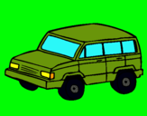 Dibujo Coche 4x4 pintado por polsalom