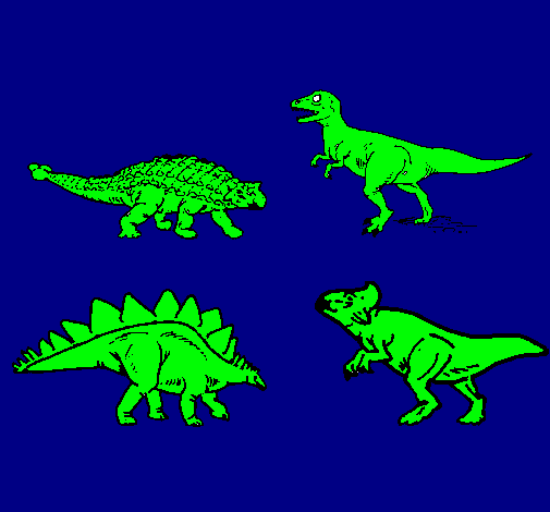 Dinosaurios de tierra