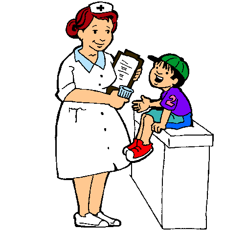 Dibujo de Enfermera y niño pintado por Enfermera en  el día  04-12-11 a las 20:48:15. Imprime, pinta o colorea tus propios dibujos!