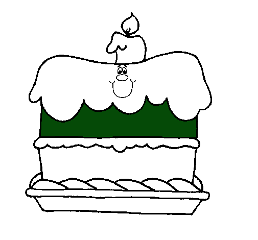 Dibujo Pastel de cumpleaños pintado por brendita10