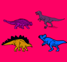 Dibujo Dinosaurios de tierra pintado por jhghjhjjhjhj