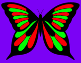 Dibujo Mariposa 8 pintado por Lhaturrita