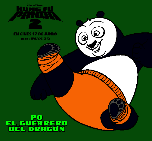 Po el guerrero del dragón