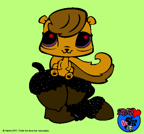 Ardilla Littlest Pet Shop