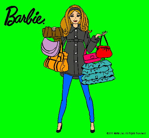 Barbie de compras