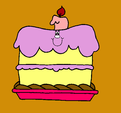 Pastel de cumpleaños