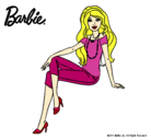 Dibujo Barbie moderna pintado por DEQUE