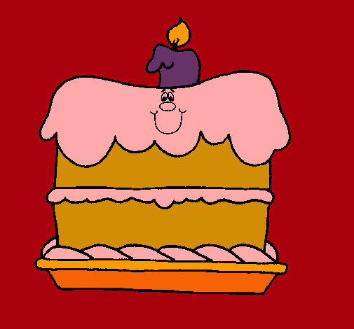 Pastel de cumpleaños