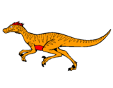 Dibujo Velociraptor pintado por wewe