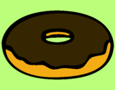 Dibujo Donuts pintado por agustina