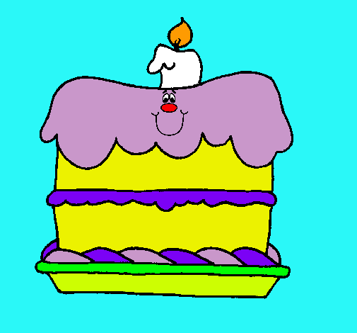 Pastel de cumpleaños