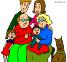 Dibujo Familia pintado por soficata10