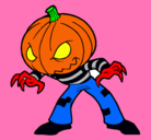 Dibujo Jack-o pintado por buuuuuuuuuuu