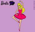 Dibujo Barbie bailarina de ballet pintado por nnkmk