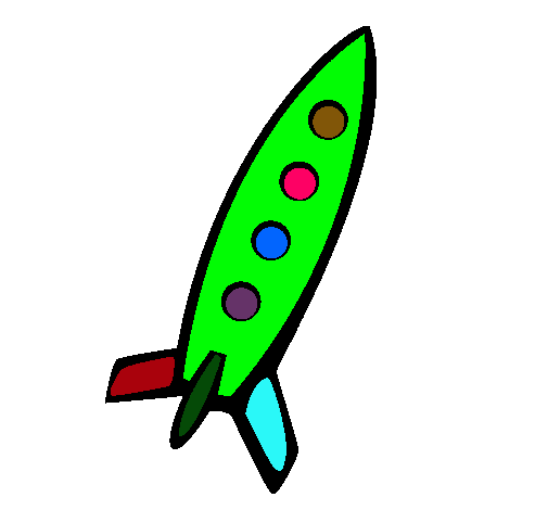 Dibujo Cohete II pintado por carlosma
