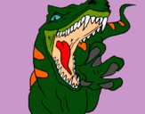 Dibujo Velociraptor II pintado por GTAKE