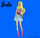 Dibujo Barbie veraniega pintado por crislove8