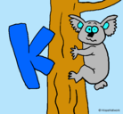 Dibujo Koala pintado por  Miaah 