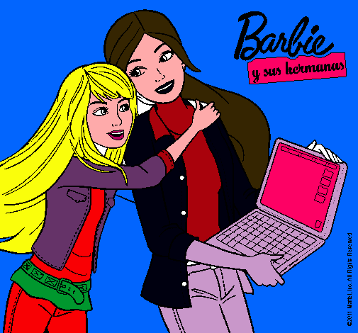 El nuevo portátil de Barbie