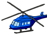 Dibujo Helicóptero  pintado por iria4