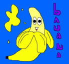 Dibujo Banana pintado por selenagomez3