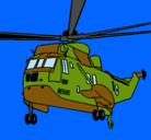 Dibujo Helicóptero al rescate pintado por yo0o0o