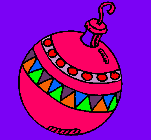 Dibujo de Bola de navidad pintado por Esferas en  el día  03-12-11 a las 17:07:03. Imprime, pinta o colorea tus propios dibujos!