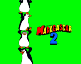 Dibujo Madagascar 2 Pingüinos pintado por ALEXROBERTO