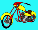 Dibujo Moto pintado por seba74