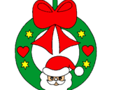 Dibujo Adorno navideño pintado por brax