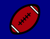 Dibujo Pelota de fútbol americano II pintado por mirtix