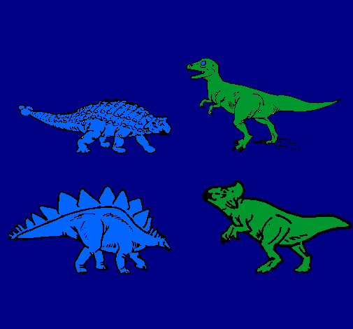 Dinosaurios de tierra