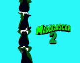 Dibujo Madagascar 2 Pingüinos pintado por JavierAMG