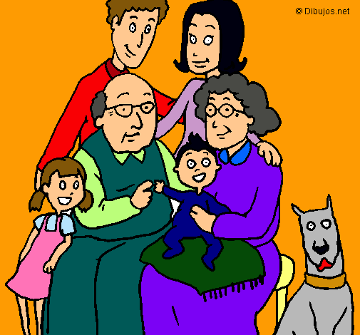 Dibujo Familia pintado por nikolle