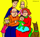 Dibujo Familia pintado por rami1357911