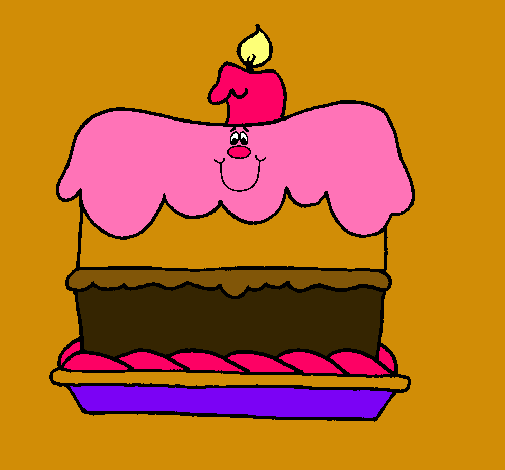 Pastel de cumpleaños