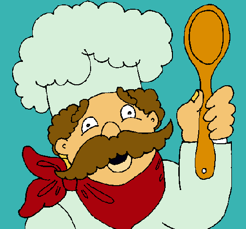 Chef con bigote