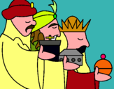 Dibujo Los Reyes Magos 3 pintado por hoguioku