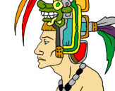 Dibujo Jefe de la tribu pintado por prostamacios