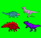 Dibujo Dinosaurios de tierra pintado por tifon