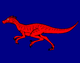 Dibujo Velociraptor pintado por sergio-34