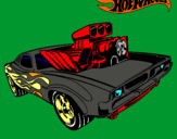 Dibujo Hot Wheels 11 pintado por santiman