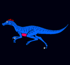Dibujo Velociraptor pintado por fagundez