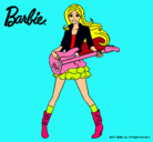 Dibujo Barbie guitarrista pintado por juhhkokiltke