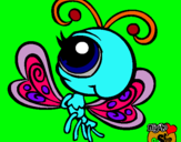 Dibujo Mariposa Littlest Pet Shop 2 pintado por mnbvcxzasdfg