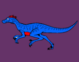 Dibujo Velociraptor pintado por pitzza