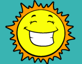 Dibujo Sol sonriendo pintado por 4xalmxb