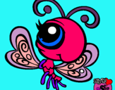 Dibujo Mariposa Littlest Pet Shop 2 pintado por agoszacha