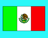 Dibujo México pintado por aguilar