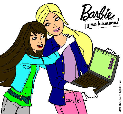 El nuevo portátil de Barbie